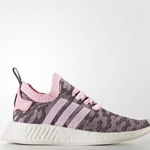 Adidas nmd_r2 primeknit "wonder pink"